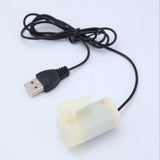 Max USB Pump 1.5-2 L/Min Submersible Water Pumping Aquarium Fish Fountain Garden