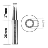 Max Lead-free T900 Welding Tips Soldering Iron Tips Soldering Station Tool 3.2D