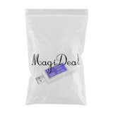 Maxbell LCD USB Detector Voltmeter Ammeter Power Capacity Test Instrument White