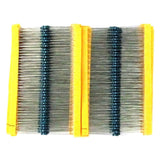 Max 1280pcs 64 Values 1/4W Metal Film Resistor 1ohm-10Mohm Resistance Assortment