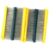 Max 1280pcs 64 Values 1/4W Metal Film Resistor 1ohm-10Mohm Resistance Assortment