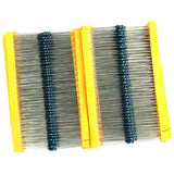 Max 1280pcs 64 Values 1/4W Metal Film Resistor 1ohm-10Mohm Resistance Assortment