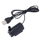 Max USB DC Micro Water Pump 3/5/6V for Fish-Tank Hydroponics Fountains Ponds