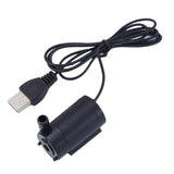 Max USB DC Micro Water Pump 3/5/6V for Fish-Tank Hydroponics Fountains Ponds