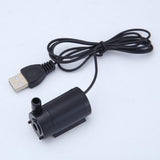 Max USB DC Micro Water Pump 3/5/6V for Fish-Tank Hydroponics Fountains Ponds