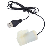 Max USB Micro Submersible Pump 3/5/6V Vertical for Hydroponics Fountains Ponds