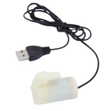 Max USB Micro Submersible Pump 3/5/6V Vertical for Hydroponics Fountains Ponds