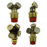 Max Brass Misting Water Spray Nozzles Atomization with Filter Cooling System