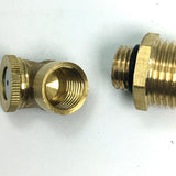 Max Brass Misting Water Spray Nozzles Atomization with Filter Cooling System