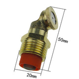 Max Brass Misting Water Spray Nozzles Atomization with Filter Cooling System