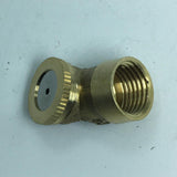 Max DN8 Brass 12.5mm Duty Single Water Fountain Nozzle Spray Sprinkler Adapter