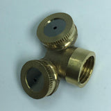 Max 1/4'' Brass Heavy Duty Water Fountain Nozzle Industrial Irrigation Pond Head