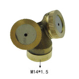 Max 1/4'' Brass Heavy Duty Water Fountain Nozzle Industrial Irrigation Pond Head
