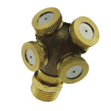 Max 1/2" DN15 Brass 20mm Heavy Water Fountain Nozzle Agriculture Spray Adapter