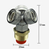 Max Agriculture Industry Water Fountain Nozzle Garden Watering Sprinkler 3 Holes