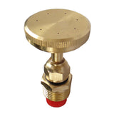 Max Brass 20mm 7 Holes Heavy Duty Water Fountain Nozzle Sprinkler Head Adapter