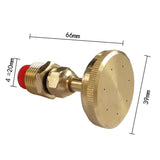 Max Brass 20mm 7 Holes Heavy Duty Water Fountain Nozzle Sprinkler Head Adapter