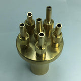 Max 1" DN25 Brass Water Fountain Nozzle Head For Garden Amusement Museum