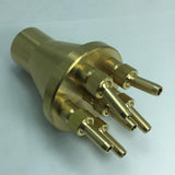 Max 1" DN25 Brass Water Fountain Nozzle Head For Garden Amusement Museum