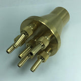 Max 1" DN25 Brass Water Fountain Nozzle Head For Garden Amusement Museum