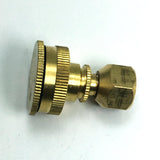 Max GARDEN BRASS HOSE CONNECTOR ADAPTOR FITTINGS MISTING NOZZLE DN8 4 Hole