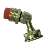 Max GARDEN BRASS HOSE CONNECTOR ADAPTOR FITTINGS SPRAY NOZZLE DN15 5 Hole