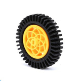 Max 80mm Diameter TT-Motor Steering Wheel Wheel for DIY Robot Car Accessories