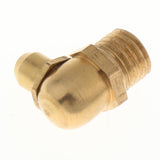 Max 10 Pieces Metric Male 90 Deg Degree Brass Grease Zerk Nipple Fittings M8x1