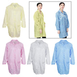 Max ESD Anti-Static Premium Lab Jacket Coat Women Medical Clothing Pink S