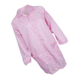 Max ESD Anti-Static Premium Lab Jacket Coat Women Medical Clothing Pink XXL