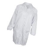 Max ESD Anti-Static Premium Lab Jacket Coat Women Medical Clothing White XXXL