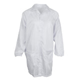 Max ESD Anti-Static Premium Lab Jacket Coat Women Medical Clothing White XXXL