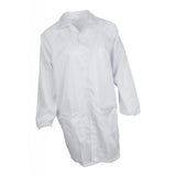Max ESD Anti-Static Premium Lab Jacket Coat Women Medical Clothing White XXXL