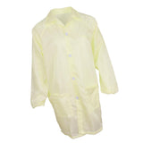 Max ESD Anti-Static Premium Lab Jacket Coat Women Medical Clothing Yellow XXL