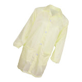 Max ESD Anti-Static Premium Lab Jacket Coat Women Medical Clothing Yellow XXXL