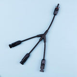 Max MC4 Solar Panel Y Type Branch Connector Adapter Splitter Combiner 3 to 1