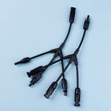 Max MC4 Solar Panel Y Type Branch Connector Adapter Splitter Combiner 3 to 1
