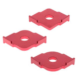 Max Alloy Radius Jig Router Templates for Routing Rounded Corners R5-R10