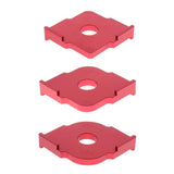 Max Alloy Radius Jig Router Templates for Routing Rounded Corners R5-R10