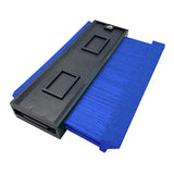 Maxbell Contour Profile Gauge Woodworking Shape Tracing Template Measuring Tool Blue