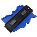Maxbell Contour Profile Gauge Woodworking Shape Tracing Template Measuring Tool Blue