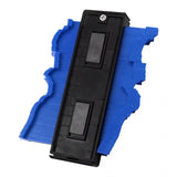 Maxbell Contour Profile Gauge Woodworking Shape Tracing Template Measuring Tool Blue