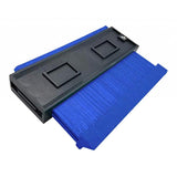Maxbell Contour Profile Gauge Woodworking Shape Tracing Template Measuring Tool Blue