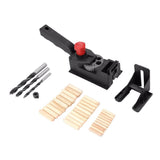 Maxbell Drill Guide Dowel Straight Hole Woodworking Positioner 36pcs