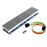 Max MAX7219 LED Dot Matrix 8-Digit Display Control Module for Arduino Blue