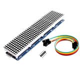 Max MAX7219 LED Dot Matrix 8-Digit Display Control Module for Arduino Blue
