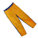 Max Welding Suits Heat/Flame Resistant Heavy Duty Anti-scald Yellow Pants M
