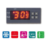Max 1pc Electronic Thermostat w/ Sensor 24V Centigrade Thermostat for Incubation