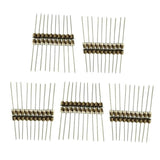 Max T5A 250V Glass Fuse Slow Blow 4 x 11mm - Pack of 50 Pieces