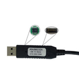 Max USB to RS232 DB9 Serial Cable Female Converter Adapter with CH340 Chipset